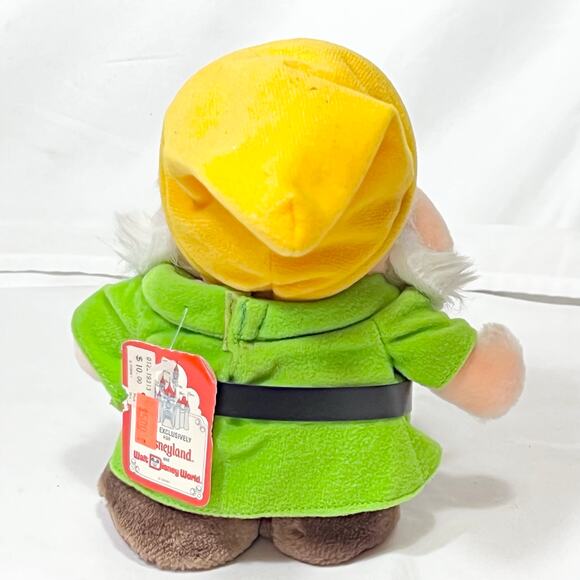 Vintage Disney World Seven Dwarfs Plushie Complete Set of 7 With Tags Snow White - Picture 13 of 15